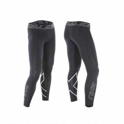 2XU Accelerate Compression Tights M Black/Silver - Utförsäljning