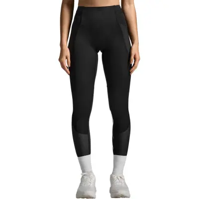 2XU Aero Mesh Hi-Rise Compression Tights W Löpartights Black/Silver Reflective, M