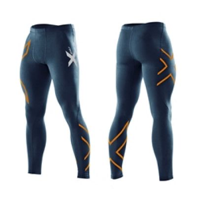 2Xu Compression Tights-M Navy/Torch