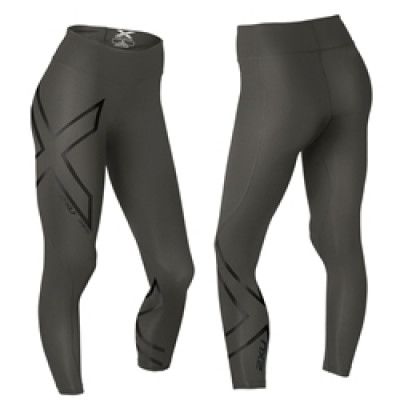 2Xu Hyoptik Midrise Compression Tights Woman Black/Black Reflective