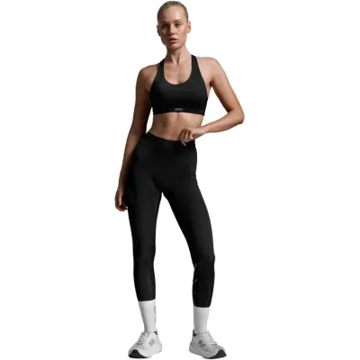 2XU Light Speed React Hi-Rise Compression Tights W Dam Svart L | Löpartights