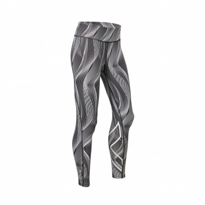 2Xu Mid Rise Print Compression Tights-W
