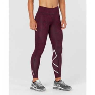 2Xu Mid-Rise Print Tights Storage W