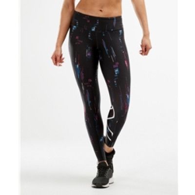 2Xu Print Mid-Rise Compression Tights  Women