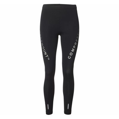 Compression Long Tights W, Black/Silver, 38,  Löpning