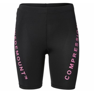 Compression Short Tights W, Black/New Pink, 44,  Löpning