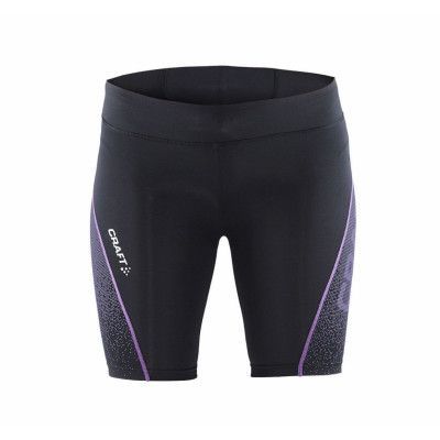 Delta Compression Tight W, Black/Lilac, Xl,  Craft