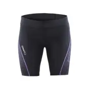 Delta Compression Tight W, Black/Lilac, Xs,  Craft