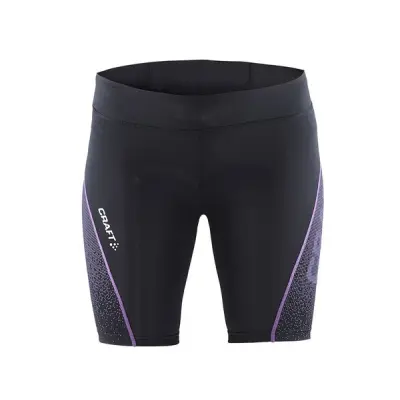 Delta Compression Tight W, Black/Lilac, Xs,  Craft