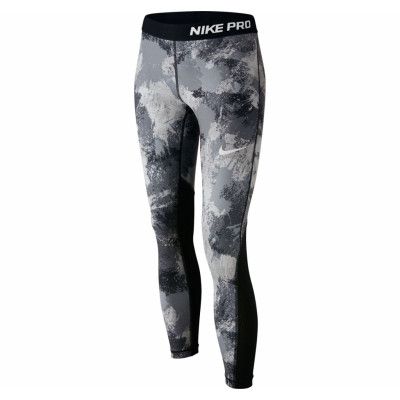 G Np Tght Aop3, Stealth/Black/Black/White, L,  Nike