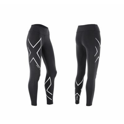 Hyoptikmid-Risecomptights-W, Black/Silver Reflective, Xxs,  2xu