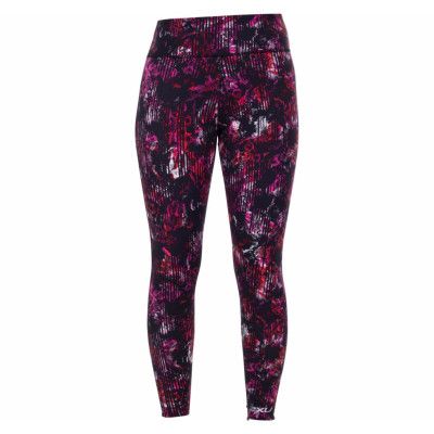 Print Fitmidrisecomp Tight-W, Botanical Glitch/Silver, S,  Varumärken