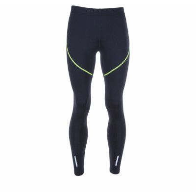 Run Compression Lo Tights, Black/Neon, L,  Löpning