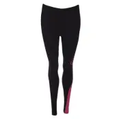 Run Compression Lo Tights W, Black/Fresh Pink, 36,  Löpning
