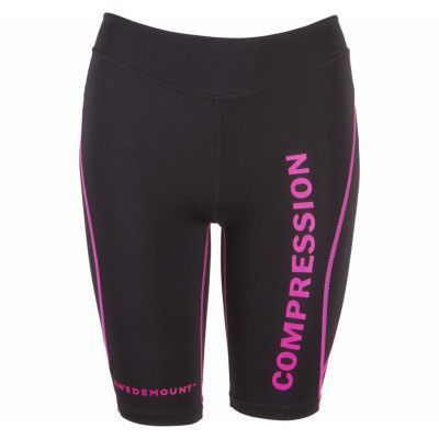Run Compression Sh Tights W, Black/Fresh Pink, 36,  Löpning