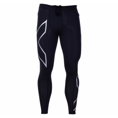 Tr2 Compression Tights-M, Black/Silver, Xxl,  2xu