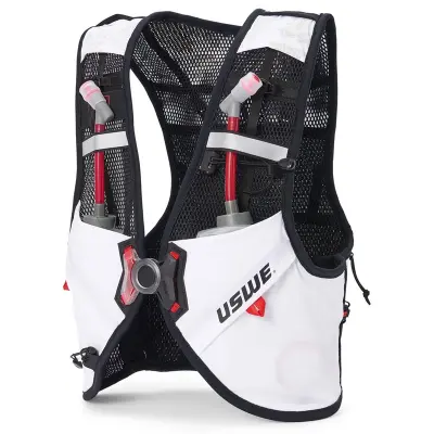 USWE Pace 8L Trail Running Vest White/Black - M