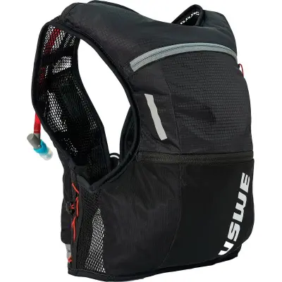 USWE Rush 8L Hydration Vest Vätskeryggsäck Black/Grey, M