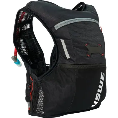 USWE Rush 8L Hydration Vest Vätskeryggsäck Carbon Black , S