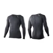 Compression L/S Top-M, Black/Black, M,  Varumärken