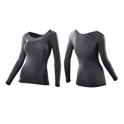 Compression L/S Top-W, Black/Black, L,  Varumärken