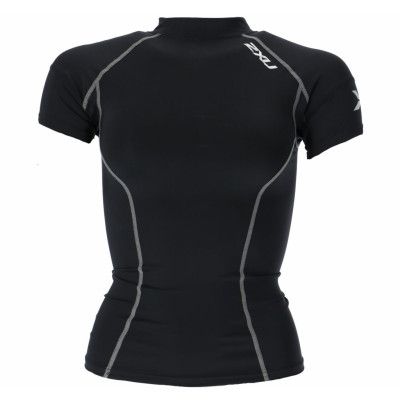 Compression S/S Top - Dam, Svart, S,  2xu