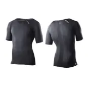 Compression S/S Top-M, Black/Black, Xs,  2xu