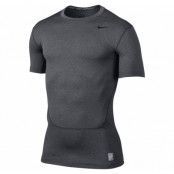 Core Comp Ss Top 2.0, Carbon Heather/Black, M,  Nike