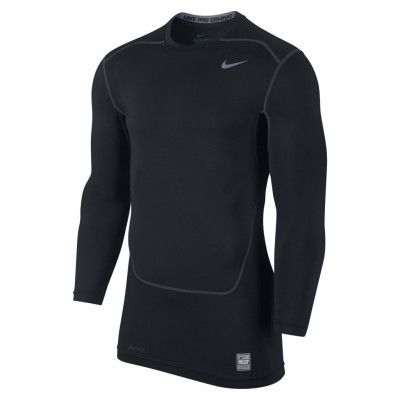 Core Compression Ls Top 2.0, Black/Cool Grey, M,  Nike