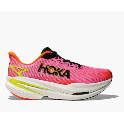 Hoka W Mach X 3 Neon Rose / Neon Tangerine