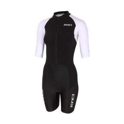 Zone3 Lava Long Distance Full Zip Short Sleeve Trisuit Women