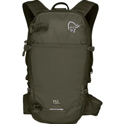 Norrøna 15L Pack Olive Night