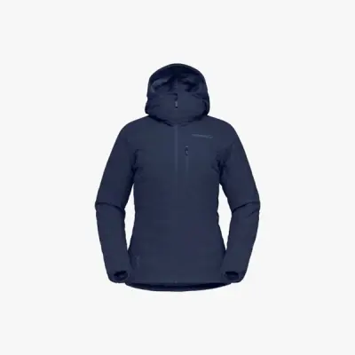 Norrøna Lyngen Alpha100 Zip Hood W's Indigo Night - L
