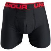 O Series 6'' Boxerjock 2 Pk, Black, Xxxl, Under Armour