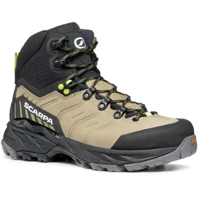Scarpa Rush Trek Pro GTX Shoes Women Stone/Sunny Lime