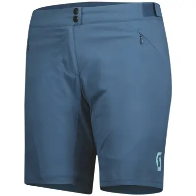 Scott Shorts W's Endurance LS/Fit W/Pad Lunar Blue