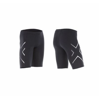 Tr2 Compression Shorts-M, Black/Silver, Xs,  2xu