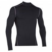 Ua Cg Armour Mock, Black, S,  T-Shirts