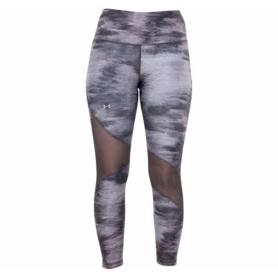 Ua Hg Armour Ankle Crop Print, Gray, Xs,  Under Armour