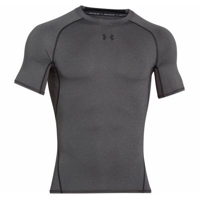 Ua Hg Armour Ss, Carbon Heather, Xxxxl,  Under Armour