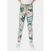 Aruba Tights Jr, Camo Flower Aop, 130,  Löparbyxor