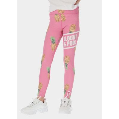 Aruba Tights Jr, Pink Pineapple, 140,  Löparbyxor