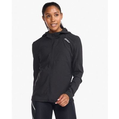 2XU Aero Jacket Women Black/Silver Reflective