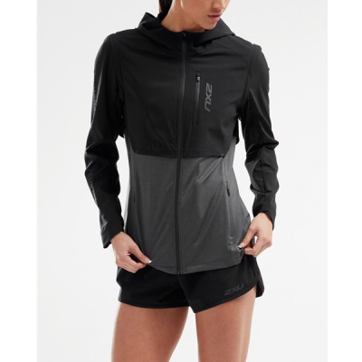 2XU Ghst 2 In 1 Jacket Women  Black/Black Marle