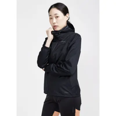 Adv Essence Hydro Jacket W, Black, M,  Löparkläder