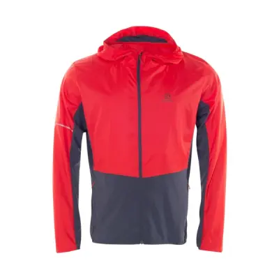 Agile Fz Hoodie M, Red, M,  Salomon