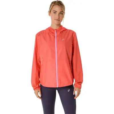 Asics Core Jacket Women Rubble Red