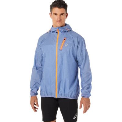 Asics Fujitrail Jacket Men Blue Harmony