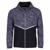 Athletic Jacket, Black/Black Aop, S,  Träningsjackor