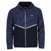 Athletic Jacket, Dk Navy/Navy Aop, M,  Swedemount Jackor